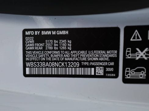 Used 2022 BMW M4 xDrive Competition AWD/4WD image 44
