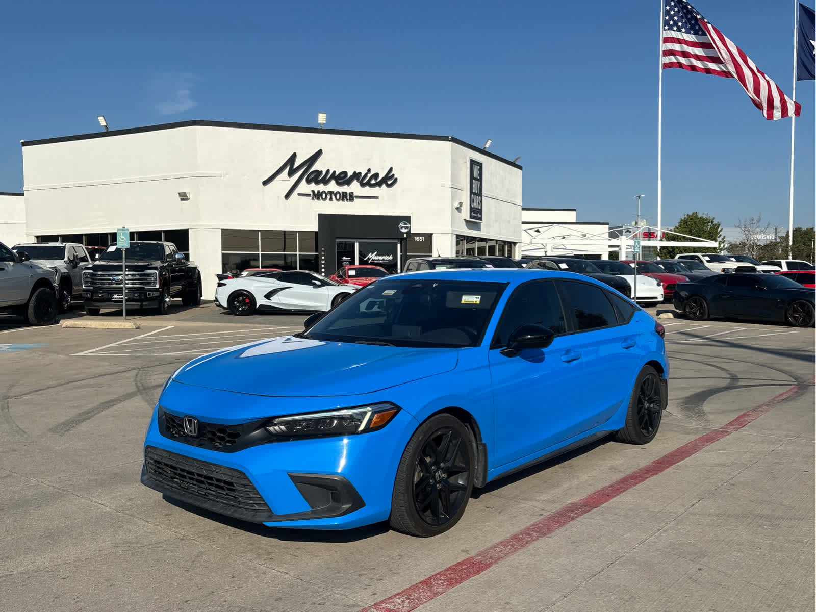 Used 2022 Honda Civic Sport image 1
