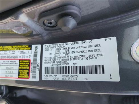 Certified 2024 Toyota Sequoia Capstone AWD/4WD image 26