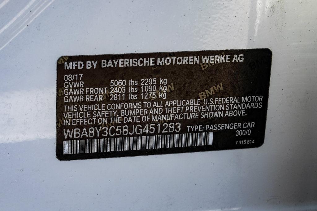 Used 2018 BMW 340i Gran Turismo xDrive AWD/4WD image 66