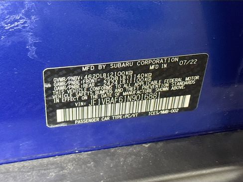 Used 2022 Subaru WRX Premium image 29