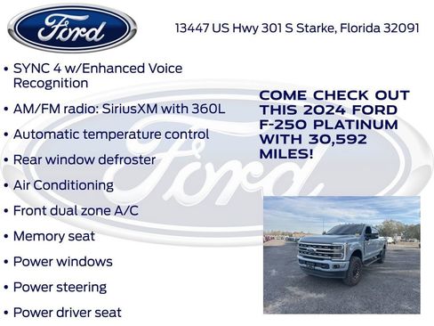 Used 2024 Ford F250 Platinum image 22