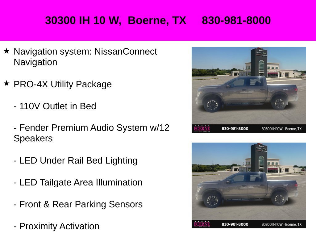 Used 2021 Nissan Titan PRO-4X w/ Pro-4x Convenience Package AWD/4WD image 10
