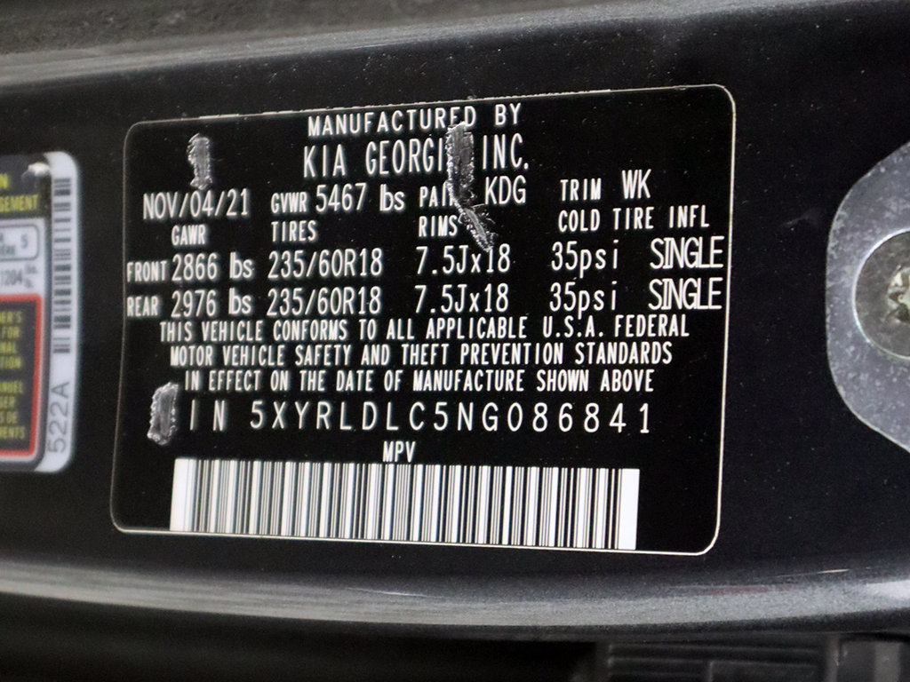 Used 2022 Kia Sorento S w/ Panoramic Sunroof Package AWD/4WD image 56