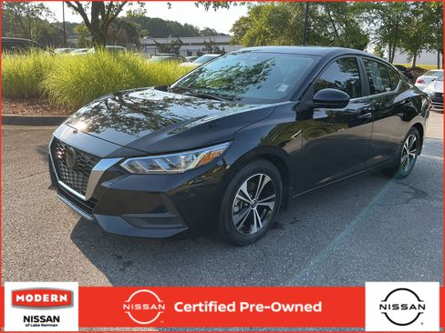 Certified 2022 Nissan Sentra SV FWD image 1
