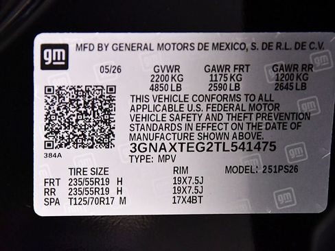 New 2026 Chevrolet Equinox RS AWD/4WD image 14