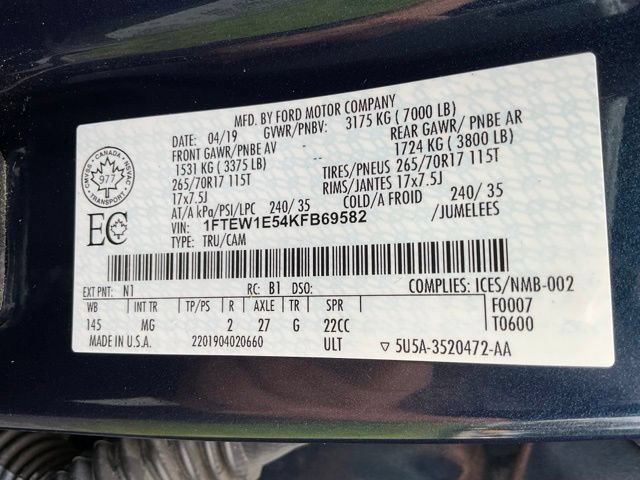 Used 2019 Ford F150 XLT AWD/4WD image 40