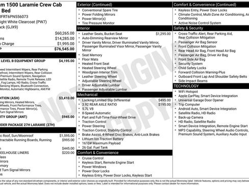 Used 2023 RAM 1500 Laramie AWD/4WD image 53