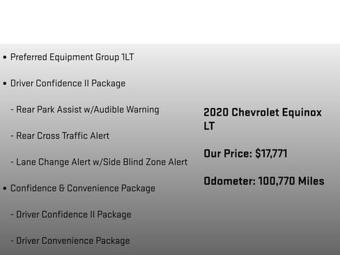 Used 2020 Chevrolet Equinox LT AWD/4WD image 6