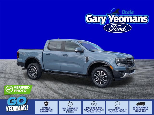 Certified 2024 Ford Ranger Lariat w/ Advanced Towing Package AWD/4WD image 1