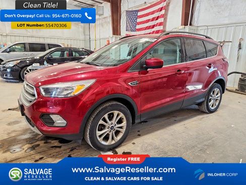 Used 2018 Ford Escape SE w/ SE Sync 3 Package AWD/4WD image 1