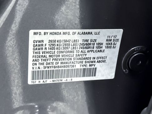 Used 2017 Honda Pilot EX-L image 29