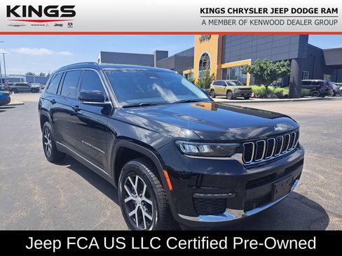 Certified 2023 Jeep Grand Cherokee L Limited w/ Luxury Tech Group II AWD/4WD image 1