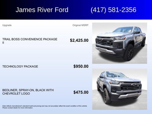 Used 2026 Chevrolet Colorado Trail Boss AWD/4WD image 5