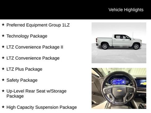 Certified 2022 Chevrolet Silverado 1500 LTZ w/ Technology Package image 16