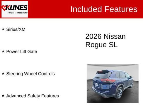 Used 2026 Nissan Rogue SL AWD/4WD image 3