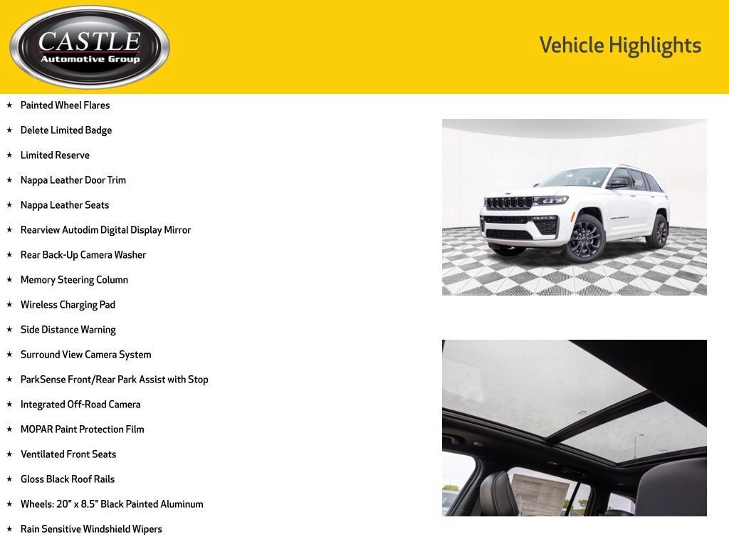 New 2026 Jeep Grand Cherokee Limited AWD/4WD image 11