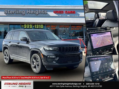 Used 2023 Jeep Grand Cherokee Limited w/ Black Appearance Package image 1