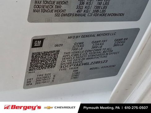 Certified 2020 Chevrolet Silverado 1500 W/T w/ WT Fleet Convenience Package image 29