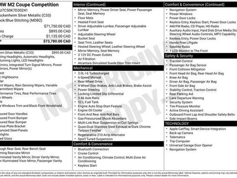 Used 2019 BMW M2 Competition image 20