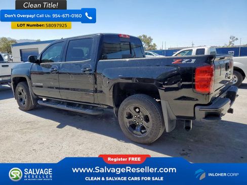 Used 2018 Chevrolet Silverado 1500 LT w/ All Star Edition AWD/4WD image 3