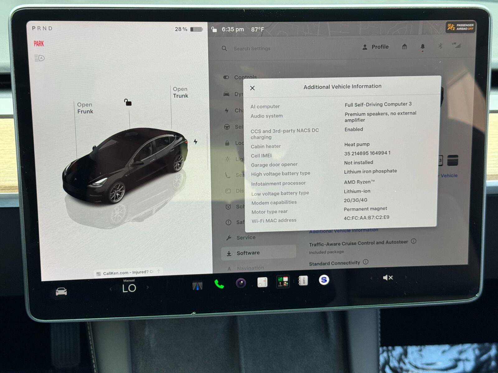 Used 2023 Tesla Model 3 Standard Range RWD image 29