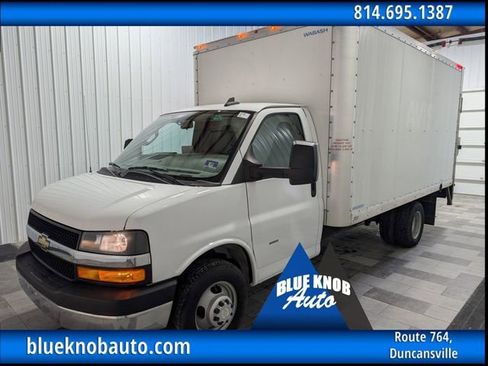 Used 2022 Chevrolet Express 3500 w/ Power Convenience Package RWD image 1