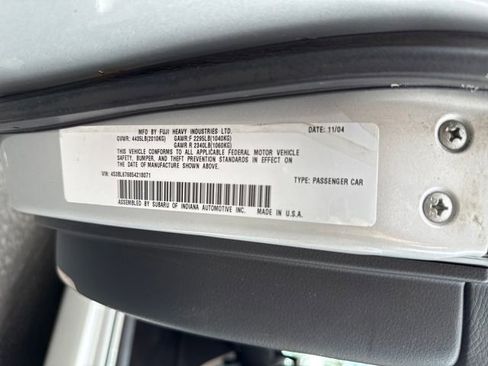 Used 2005 Subaru Legacy 2.5GT Limited AWD/4WD image 27