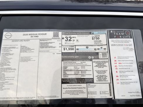 New 2026 Nissan Rogue SV w/ Cold Weather Package image 12