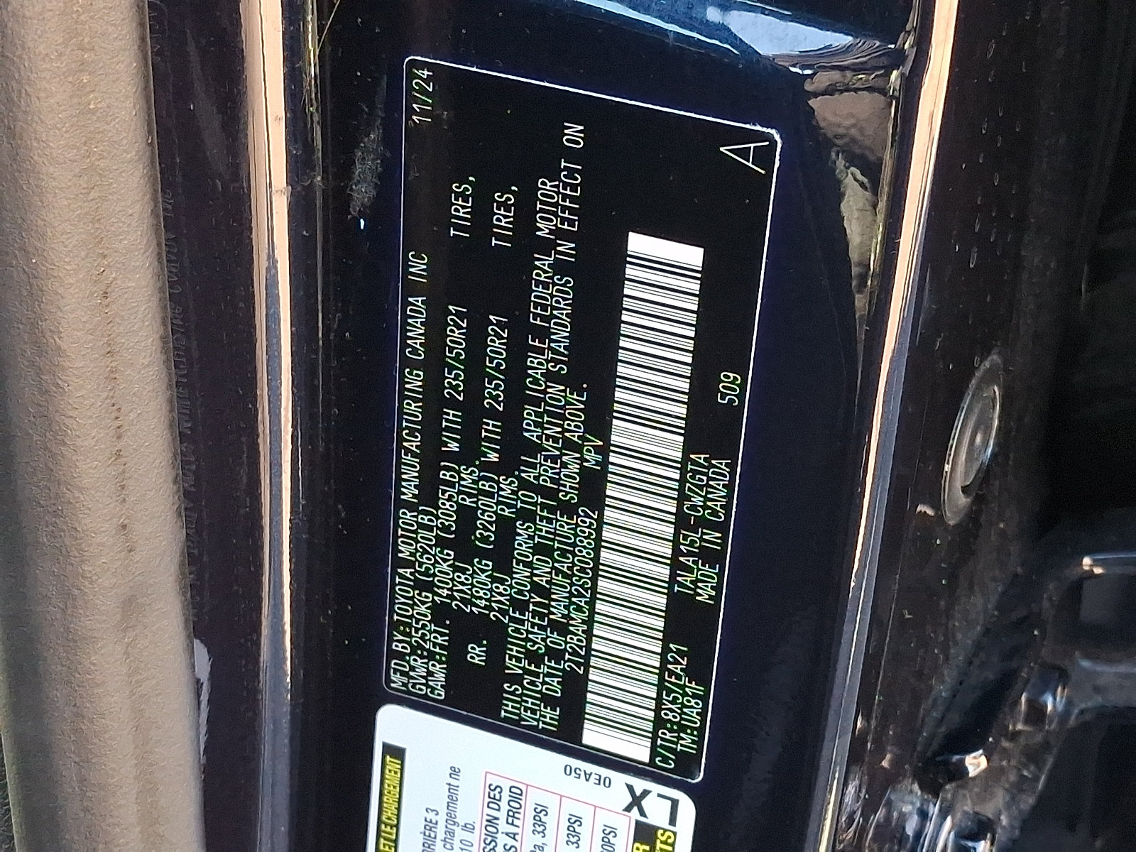 Certified 2025 Lexus RX 350 Premium AWD/4WD image 28