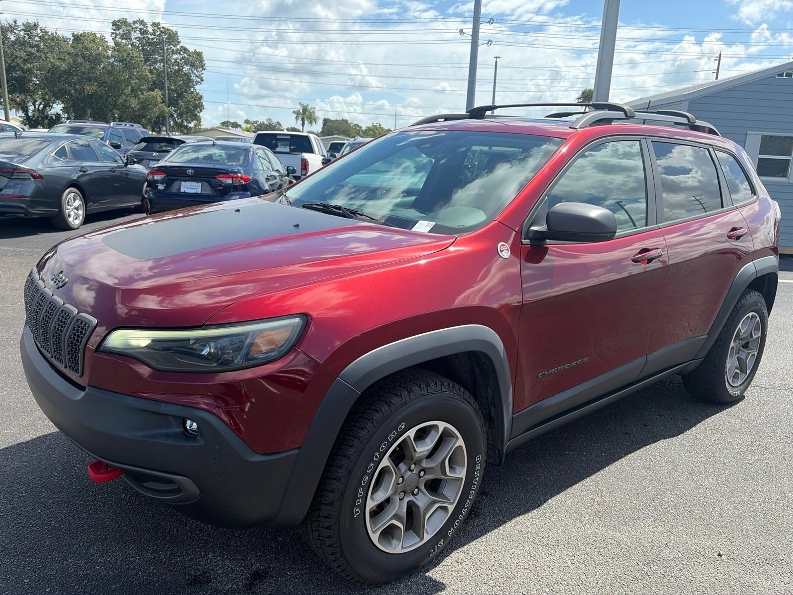 Used 2021 Jeep Cherokee Trailhawk w/ Sun, Sound & Nav Group AWD/4WD image 48
