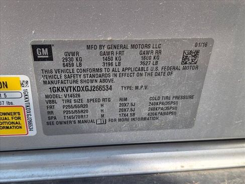 Used 2016 GMC Acadia Denali AWD/4WD image 15