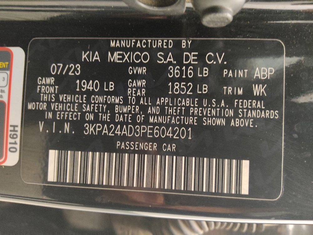 Used 2023 Kia Rio S FWD image 33