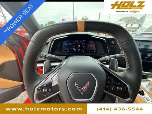 Certified 2022 Chevrolet Corvette Stingray Preferred Cpe w/ Engine Appearance Package RWD image 12