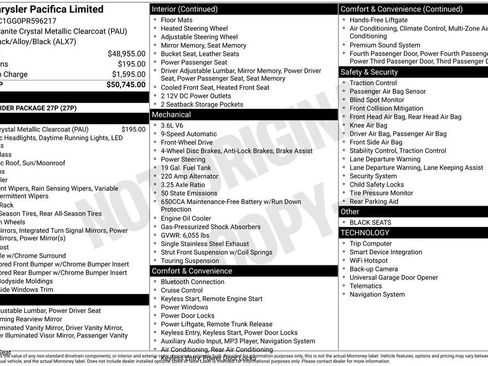 Used 2023 Chrysler Pacifica Limited image 5