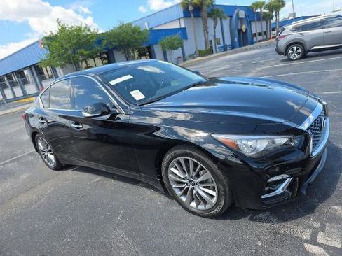 Used 2023 INFINITI Q50 Luxe w/ Cargo Package RWD image 2
