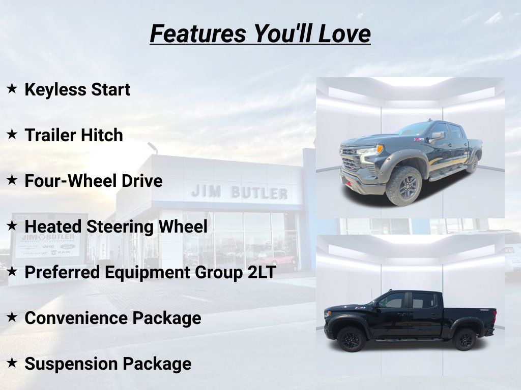 Used 2022 Chevrolet Silverado 1500 LT Trail Boss AWD/4WD image 16
