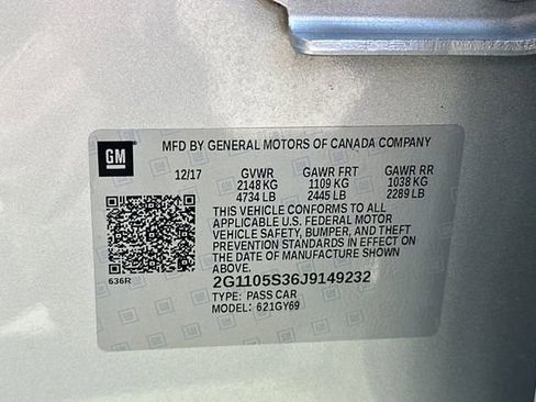 Used 2018 Chevrolet Impala LT FWD image 32