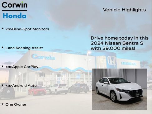 Used 2024 Nissan Sentra S image 6