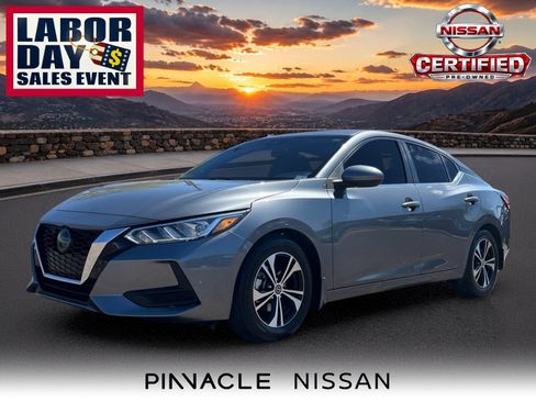 Certified 2022 Nissan Sentra SV w/ Trunk Package FWD image 1