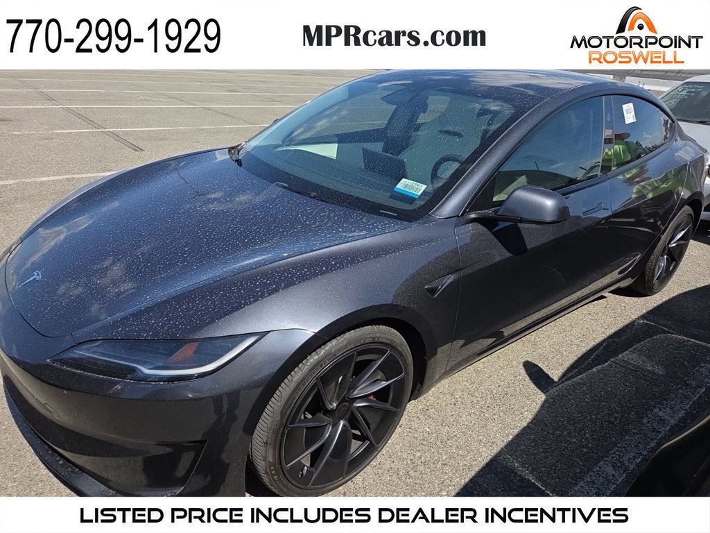 Used 2024 Tesla Model 3 Performance AWD/4WD image 1