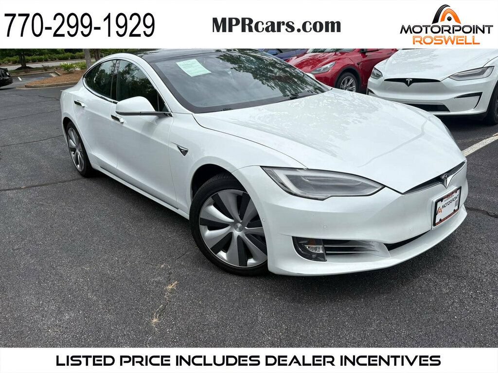 Used 2021 Tesla Model S Long Range Plus AWD/4WD image 1