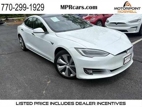 Used 2021 Tesla Model S Long Range Plus AWD/4WD image 1