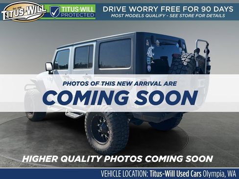 Used 2014 Jeep Wrangler Unlimited Sport w/ Dual Top Group AWD/4WD image 2