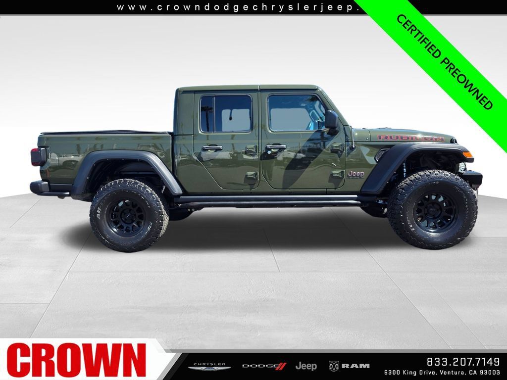 Certified 2021 Jeep Gladiator Rubicon AWD/4WD image 8