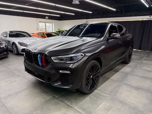 Used 2021 BMW X6 M50i w/ Executive Package image 1