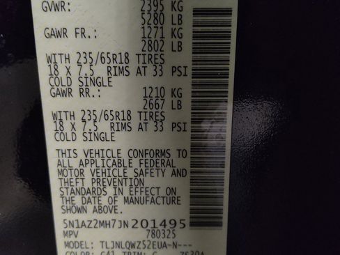 Used 2018 Nissan Murano SV w/ Premium Package image 33