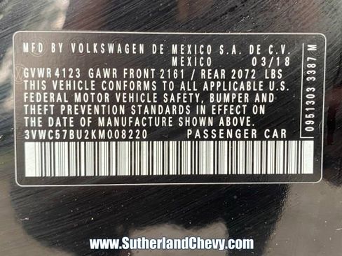 Used 2019 Volkswagen Jetta S w/ Driver Assistance Package FWD image 38