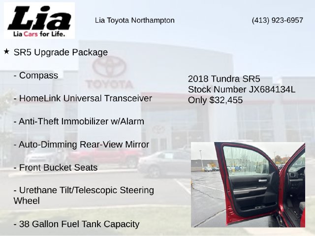Used 2018 Toyota Tundra SR5 w/ TRD Off Road Package AWD/4WD image 14