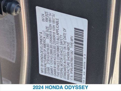 Used 2024 Honda Odyssey EX-L image 26